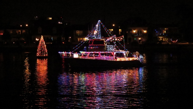 Boat Parade Christmas Lights