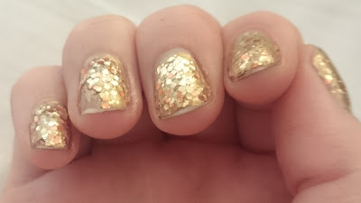 [Beauty] edding L.A.Q.U.E. heavy M.E.T.A.L.S. full metal G.O.L.D. - galactic gold & naughty nuggets