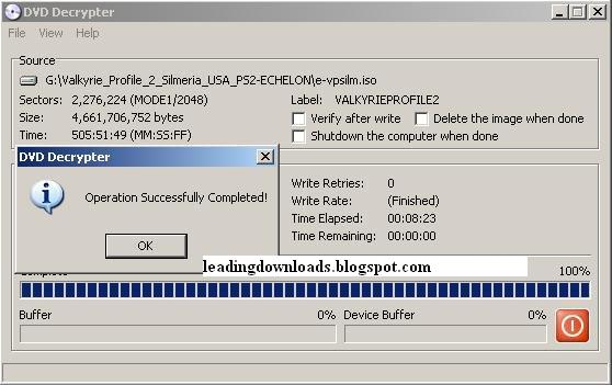 Ps2 dvd burn speed image