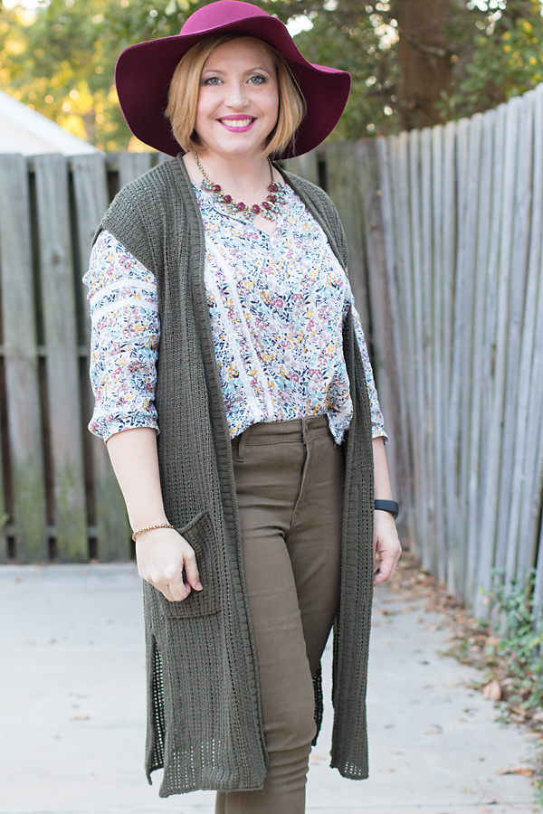 Long sweater vest Savvy Southern Chic
