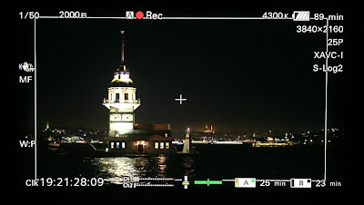 FS7 ile S-Log2 gece çekimi.