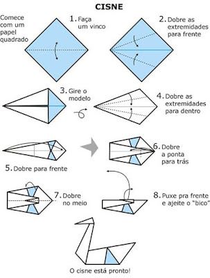 cisne2 - Como Fazer um Origami de Cisne