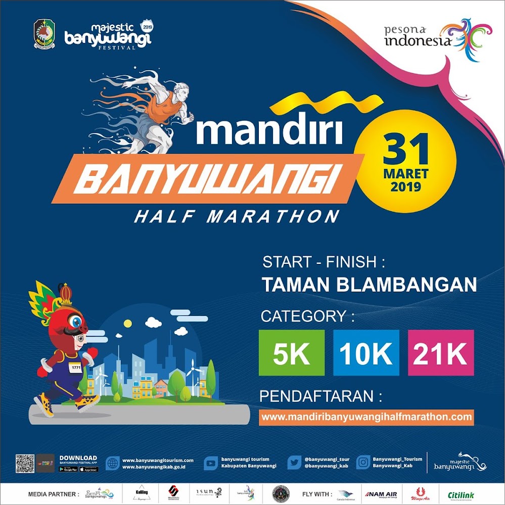 Mandiri Banyuwangi Half Marathon • 2019 Mandiri Banyuwangi Half Marathon • 2019
