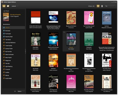 adobe digital editions online library