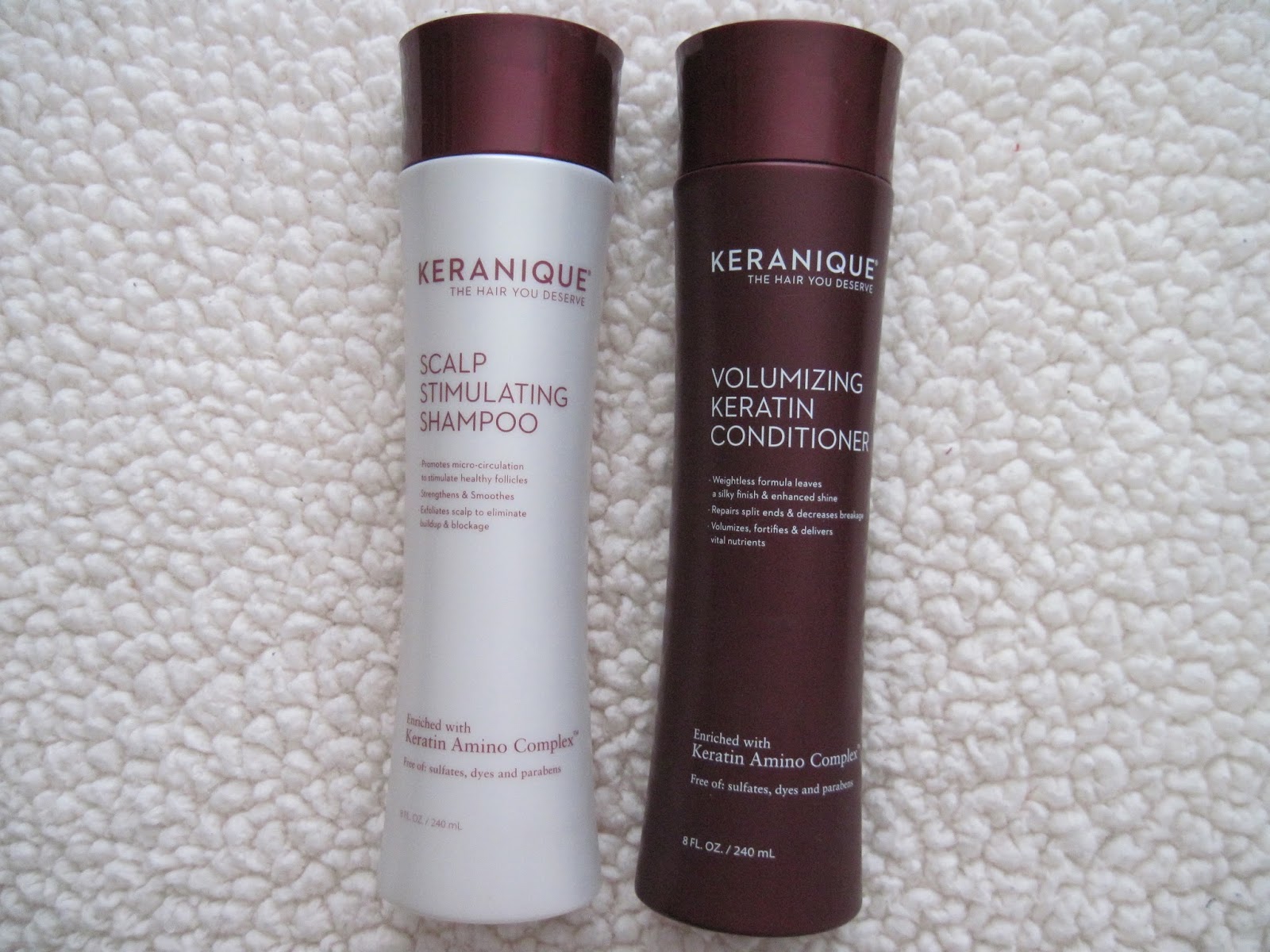 Skin Stuff by Katy Review Keranique Volumizing Shampoo & Conditioner
