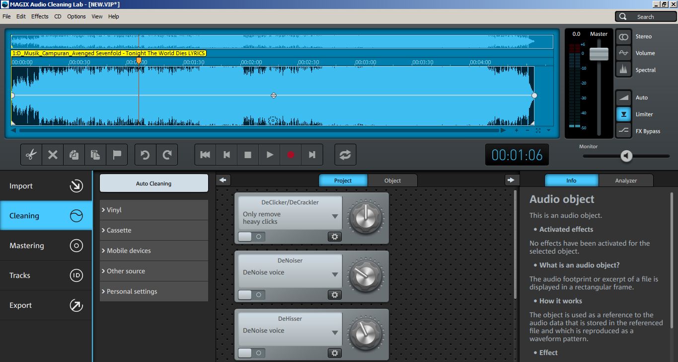 Magix Audio Cleaning Lab Serial Key