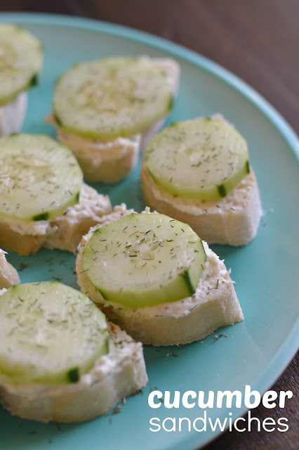 Cucumber Sandwich Appetizers | what life brings