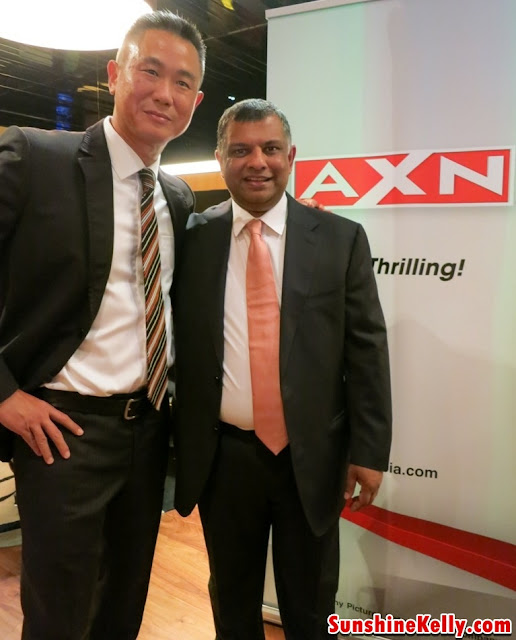 Jack Lim, Vice President of Advertising Sales and Marketing, Networks, Asia, Sony Pictures Television and Tan Sri Tony Fernandes, Group Chief Executive Officer AirAsia