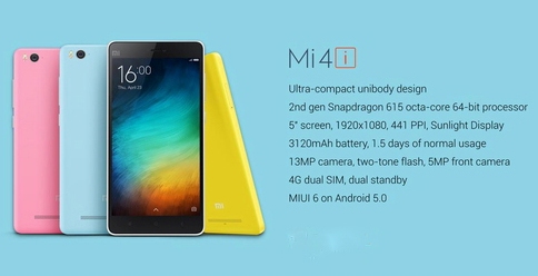 Xiaomi Mi 4i Specifications - CEKOPERATOR
