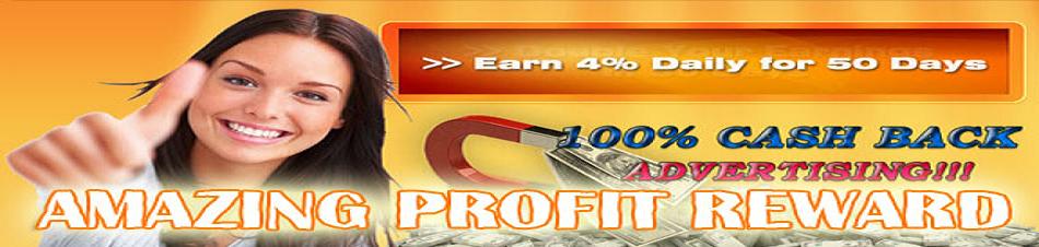 Amazing Profit Reward - Earn 4% Daily