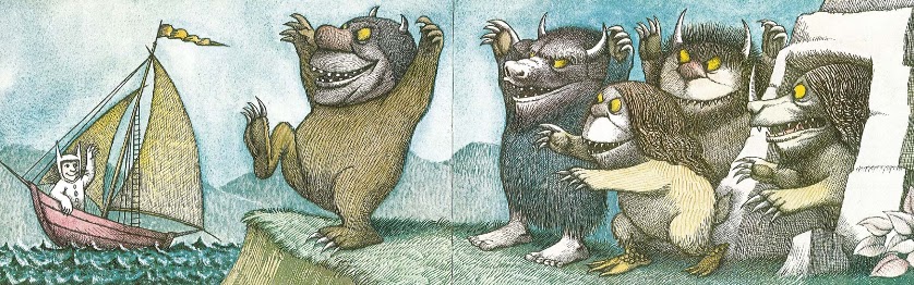Cuentos Mágicos Donde Viven Los Monstruos Maurice Sendak