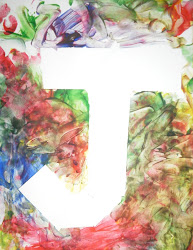 finger painting project easy peasy tape paint trendy initials testing using choose then making any around