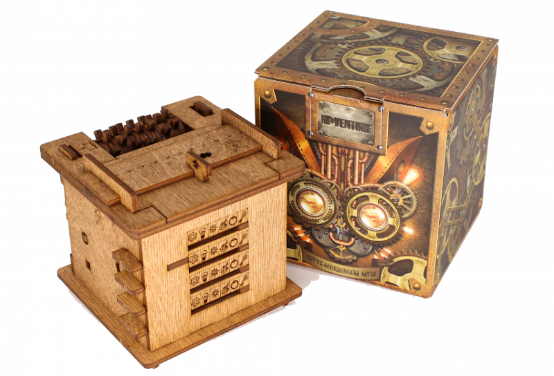 The ESC Key: Boardgame - Cluebox: Schrödinger's cat - iDventure