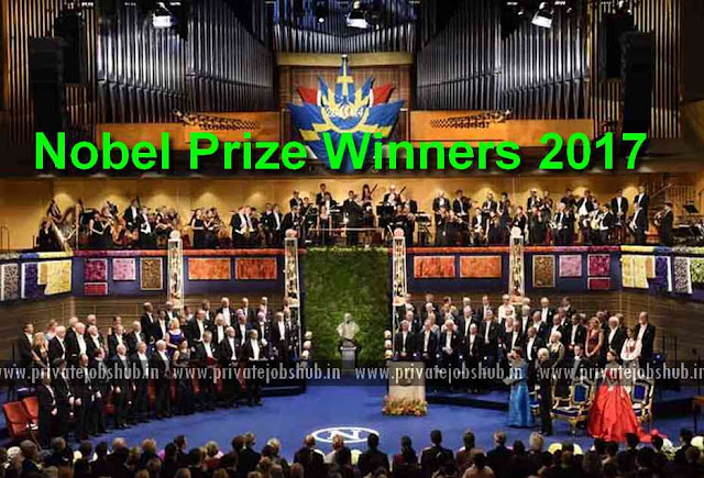 Nobel Prize Winners 2017 Nobel Prize Winners 2017
