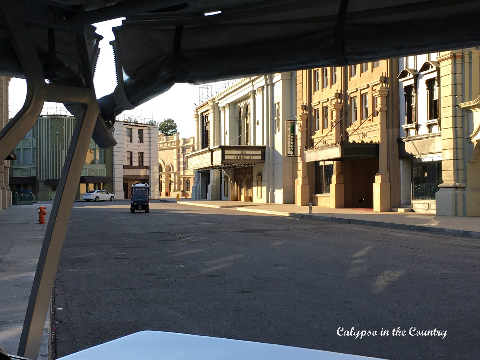 WB Studio backlots - fun tour for the whole family!