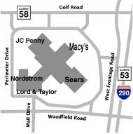 Woodfield Mall Guide - Woodfield Shopping Mall Maps