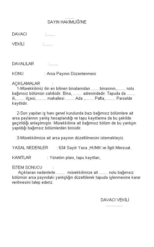 Mini Notlar Dilekçe Örnekleri / Dilekçe Nasıl Yazılır?