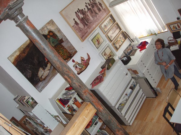 Caminando por Madrid: La Lavandería de Lavapiés, taller de Arte