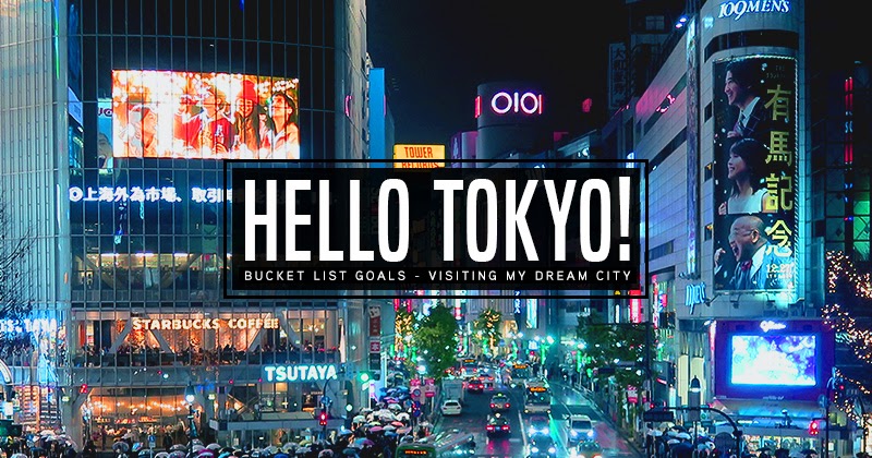 Visiting my dream travel destination - Day 6 in Japan: Tokyo | C A N D