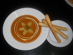 ROASTED CARROT AND GINGER SOUP