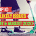 Top 10 issues video  - CIMA SCS May & August 2020  - Most likely unseen issues - Runnabout
