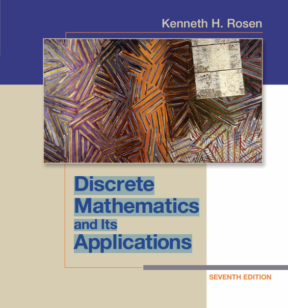  7th edition by kenneth h rosen discrete mathematics and its