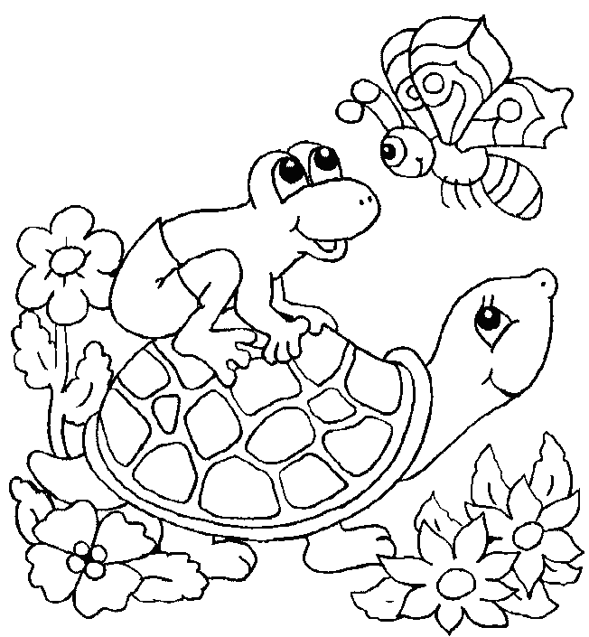 Turtle Pictures To Color Rules of the Jungle Turtle Pictures to Print and Color