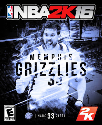 NBA 2K16 Custom Covers - Memphis Grizzlies