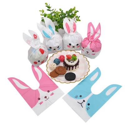 Rabbit Plastic Bags / Plastik Pembungkus Souvenir Kelinci