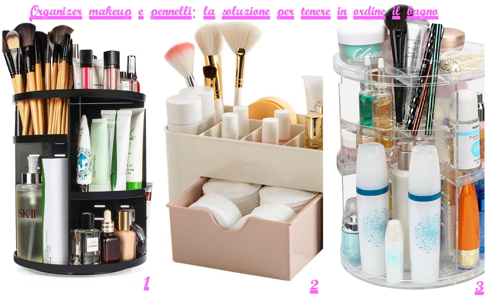 Portaspazzolino A Scomparsa Con Coperchio - Organizer Da Bagno Rotante 360°, Impermeabile, Per Spazzolini E Trucco - Foto 6