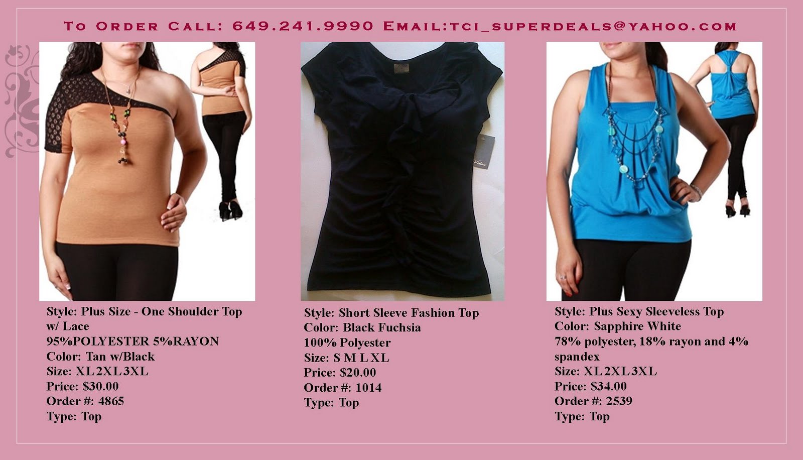 BARE NECESSITIES Tops