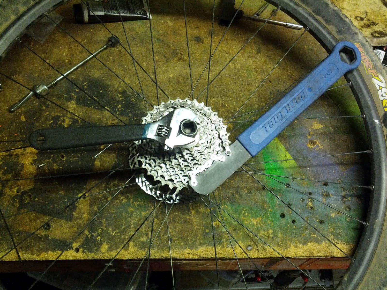 Green Bird Techy Post Replacing a Spoke