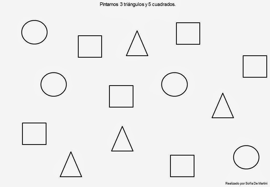 Planeta Juegos: Ejercicio con figuras geométricas y números