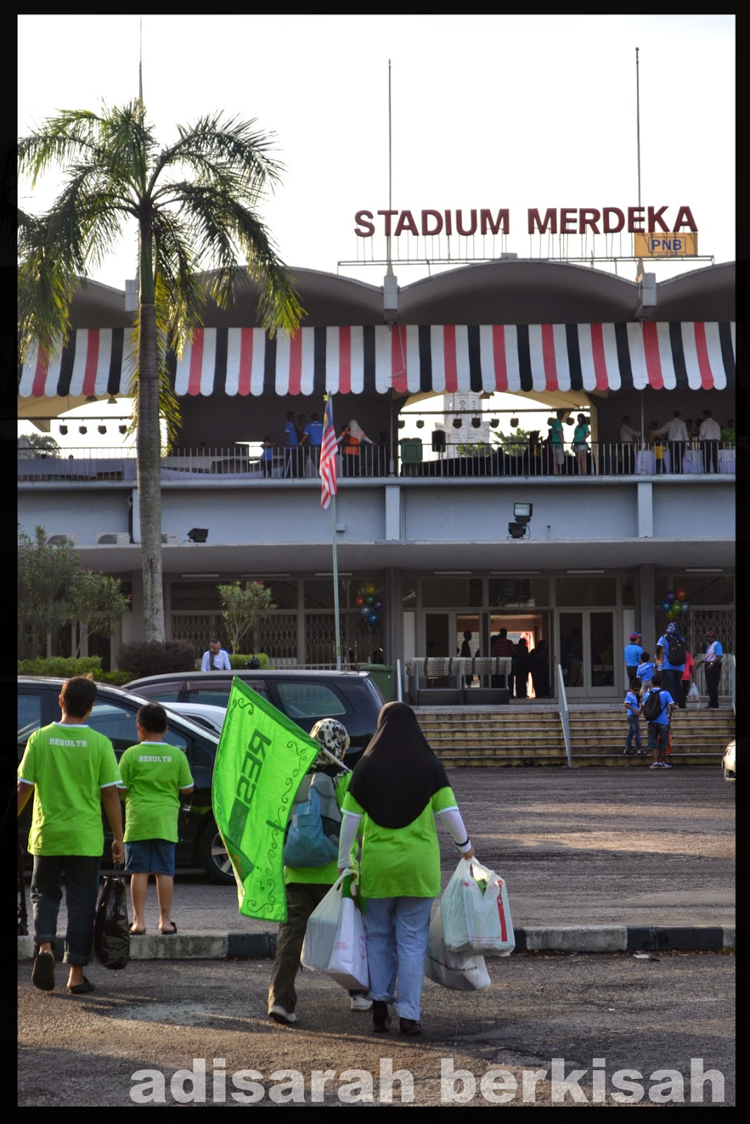 Adisarah berkisah: Talisman Family Day 2014 di Stadium 