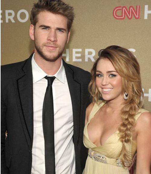 Miley Cyrus and Liam Hemsworth: CNN Heroes Tribute Pics