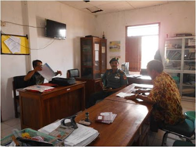 DANRAMIL PLUPUH COFFE MORNING BERSAMA KEPALA UPT DINAS PERTANIAN