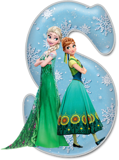 Alfabeto de Frozen Fever con Minúsculas. 