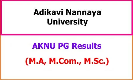 AKNU PG Results 2023-24