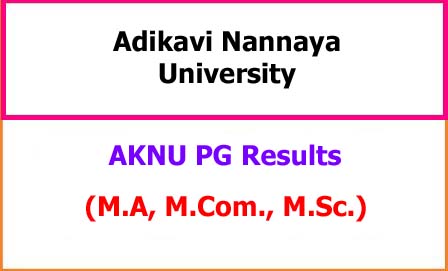 AKNU PG Results 2023