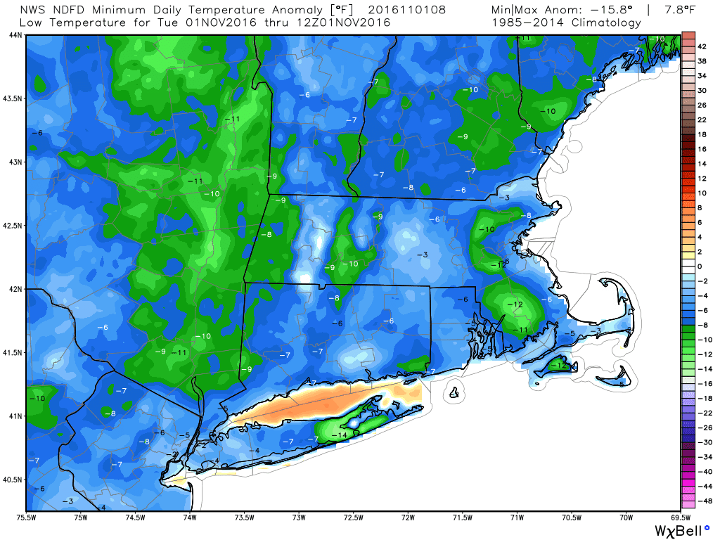 Blackstone Valley Weather Service Seasonable Tuesday Gives Way to