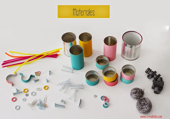 Robots Upcycling Robots Upcycling: materiales