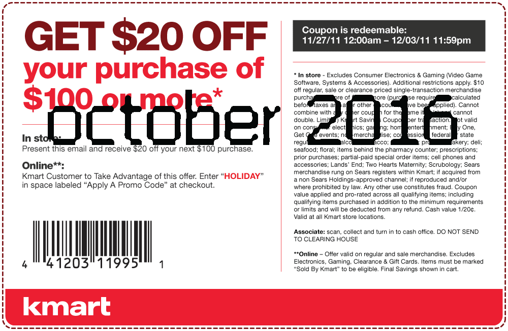 Kmart online coupons shoes