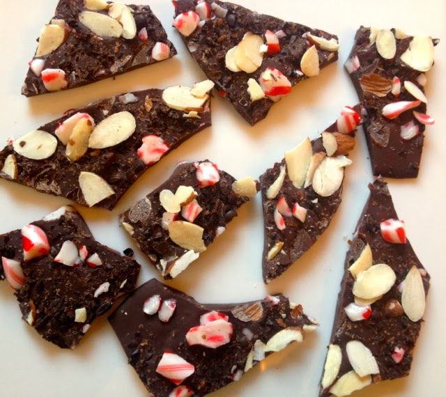 Heidi's Mix Peppermint Mocha Almond Bark