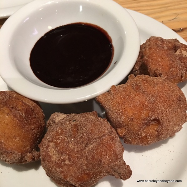 beignets at Benchmark Oakland in California beignets at Benchmark Oakland in California