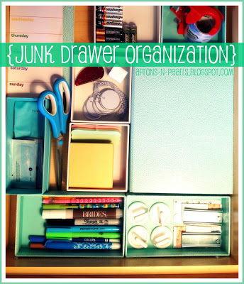 Junk Drawer organization