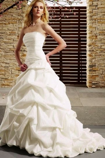 buy discount strapless wedding dresses UK online