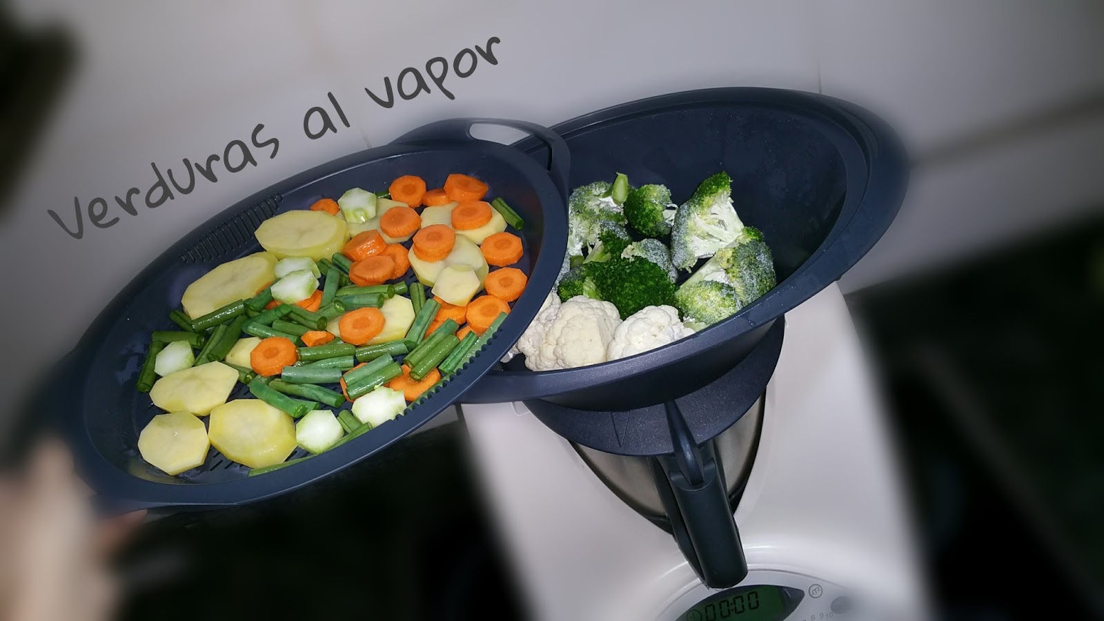 Serrado invernadero Geología Entre fogones y mi Thermomix: Verduras al vapor (Varoma)