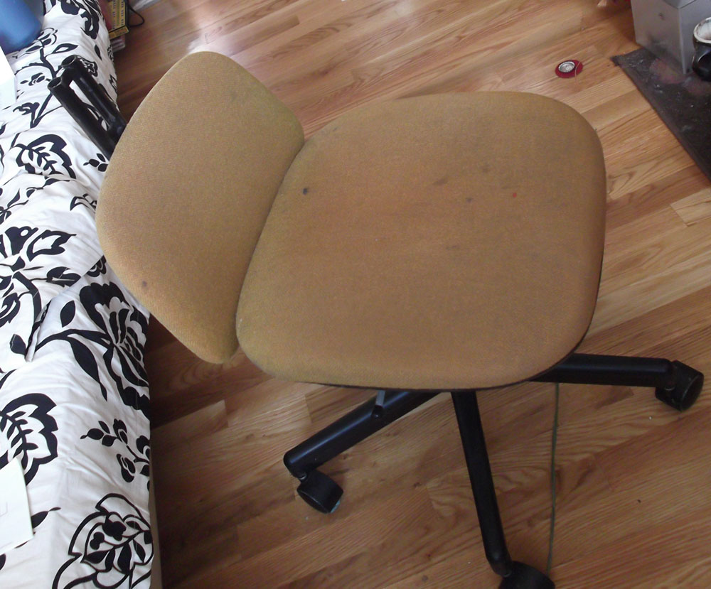 Crafty Moira DIY Makeover Ugly Office Chair Transformed