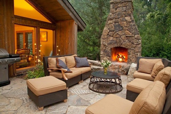 Fireplace in the garden &#8211; 35 great designs!