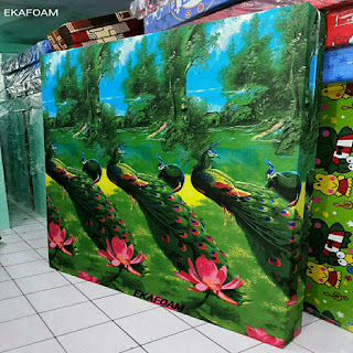 Kasur inoac motif MERAK Kasur inoac motif BURUNG MERAK